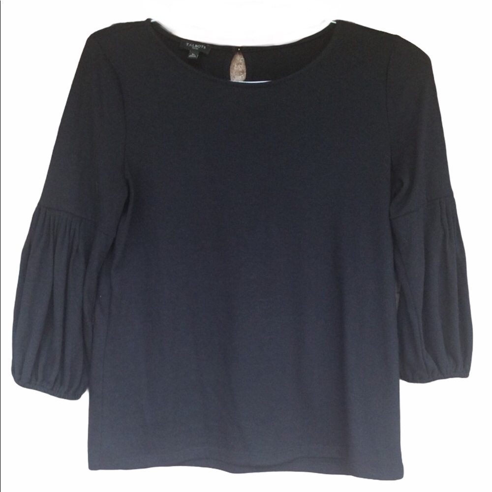 Talbots Blouse w Balloon Sleeves - NWOT
